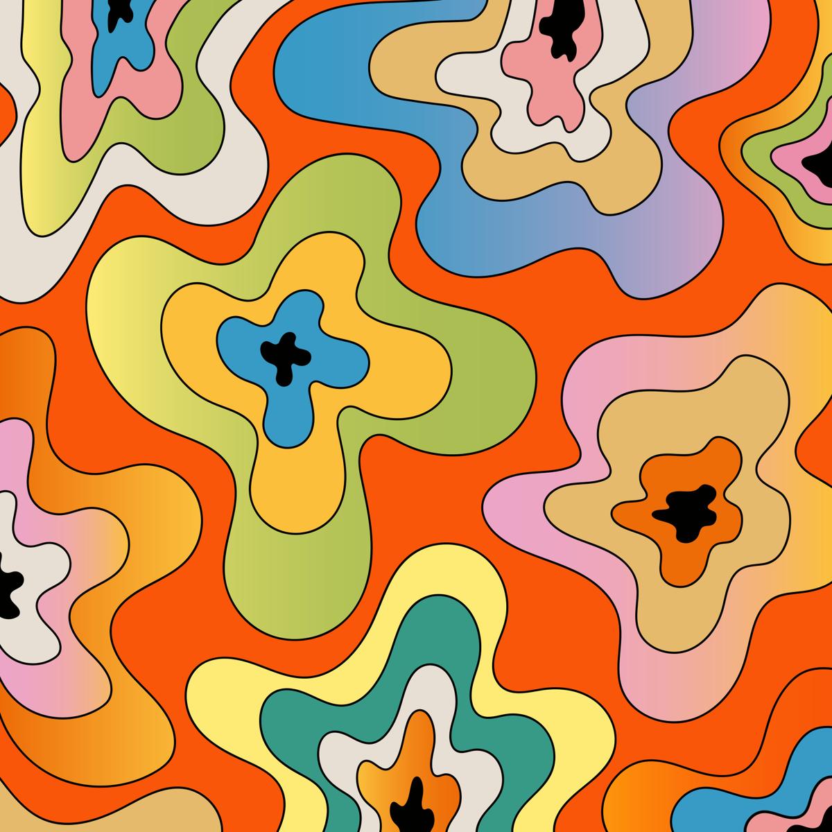 Creative workspace illustration